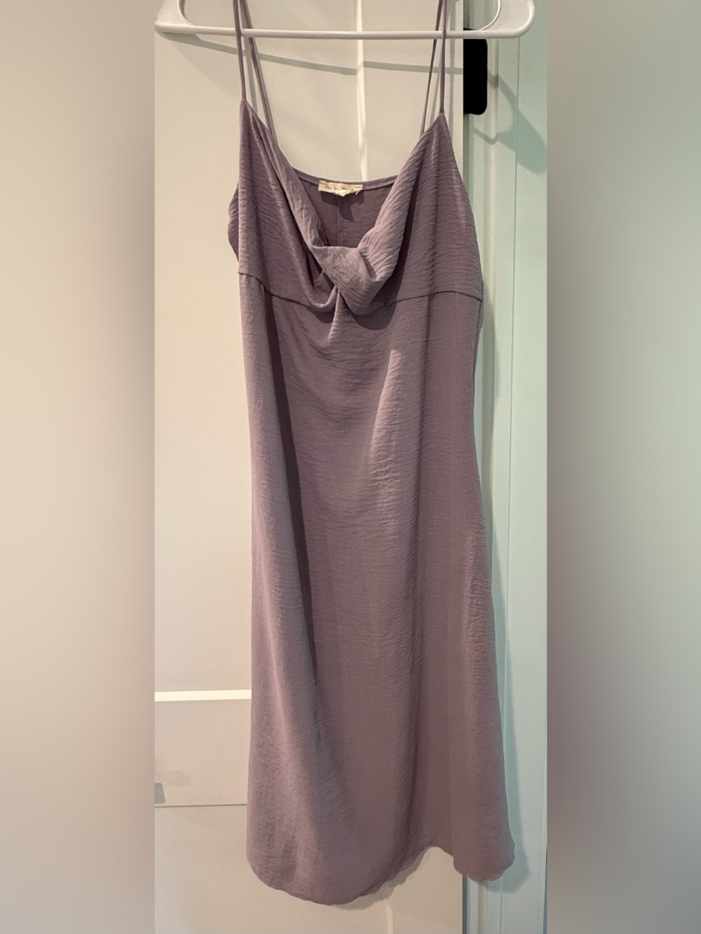 See You Monday Lavender Maxi Skirt with Draped Waist